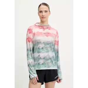 Rossignol hanorac culoarea turcoaz, cu glugă, cu imprimeu, RLNWY10 imagine