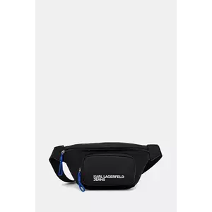 Karl Lagerfeld Jeans borsetă culoarea negru, A3M30250 imagine