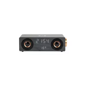 Karlsson ceas cu alarmă Classic BT Speaker culoarea gri imagine