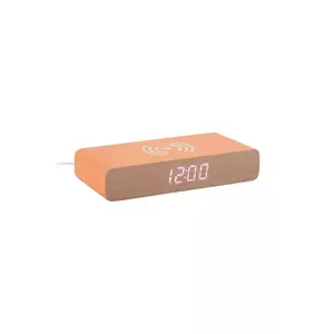 Karlsson ceas cu alarmă Flat LED culoarea portocaliu imagine