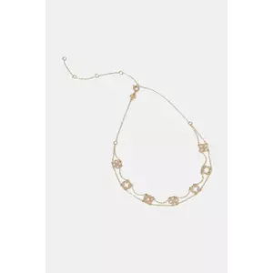 Tory Burch colier placat cu aur Choker Necklace 171113-720 imagine