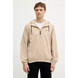 Pepe Jeans geacă culoarea bej, de tranzitie, PM403166 imagine