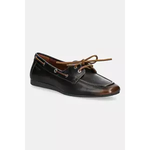 Vagabond Shoemakers mocasini de piele HILLARY culoarea maro, cu toc plat, 5925-418-33 imagine