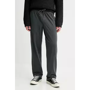 American Vintage pantaloni de trening din bumbac culoarea gri, uni, MFAZ05AE25 imagine