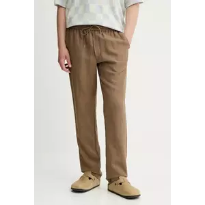 Les Deux pantaloni din in Patrick culoarea verde, drept, 1000808 imagine
