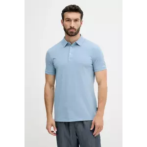 Sisley polo de bumbac uni, 3089S300T imagine