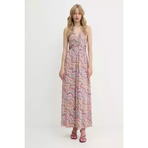 Morgan rochie culoarea roz, maxi, evazati, RPOKA imagine