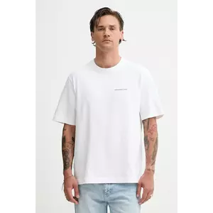 Abercrombie & Fitch tricou din bumbac culoarea alb, cu imprimeu, KI123-5060 imagine