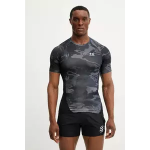 Under Armour tricou de antrenament culoarea negru, cu imprimeu, 1383321 imagine