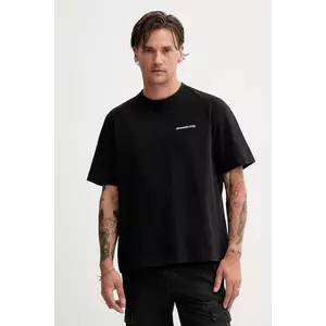 Abercrombie & Fitch tricou din bumbac culoarea negru, cu imprimeu, KI123-5060 imagine