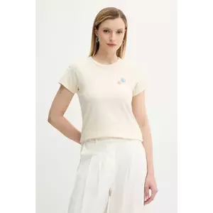 Rag & Bone tricou din bumbac culoarea bej, WCC25PT030MS31 imagine