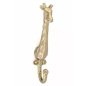 Doing Goods cuier de perete Gloria Baby Giraffe Hook culoarea galben imagine