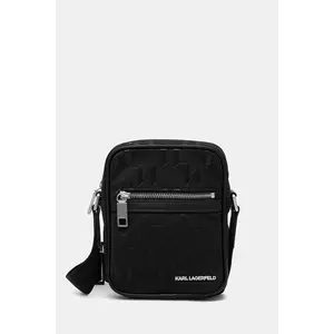 Karl Lagerfeld borsetă K/MONOGRAM culoarea negru, A3M30163 imagine