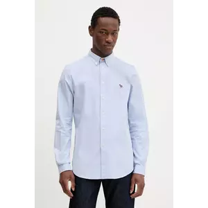PS Paul Smith cămașă din bumbac cu guler button-down, slim, M2R-599R-PZEBRA imagine