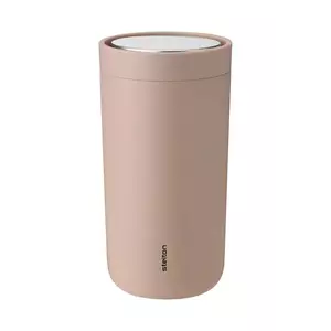 Stelton cană termică To Go Click 200 ml culoarea roz imagine