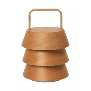 ferm LIVING lampă de masă fără fir Luver x Utzon culoarea bej imagine