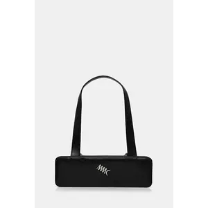 MMC STUDIO poșetă de piele culoarea negru, NETTUNO imagine