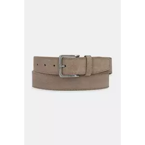 BOSS curea de piele culoarea maro, 50537177 imagine