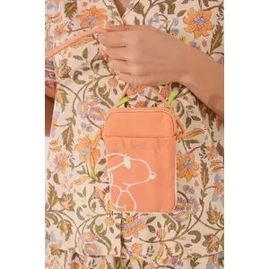women'secret carcasă de telefon SNOOPY culoarea portocaliu, 1379716 imagine