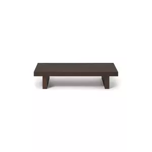 ferm LIVING masă pliantă cu tavă Kona culoarea maro imagine