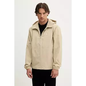 Tommy Jeans geacă culoarea bej, de tranzitie, DM0DM21393 imagine