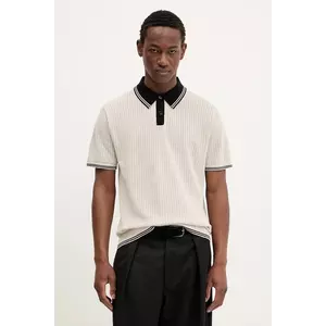 PS Paul Smith tricou polo culoarea bej, M2R-465Z-T22435 imagine