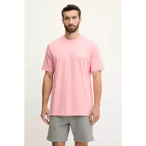 adidas Originals tricou din bumbac Graphic Tee culoarea roz, cu imprimeu, KC4957 imagine