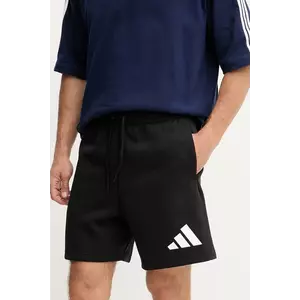 adidas pantaloni scurți Future Icons 3 Bar culoarea negru, JD4900 imagine