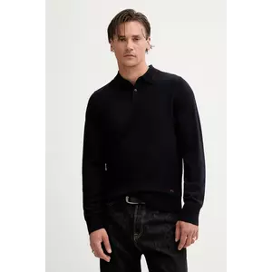 PS Paul Smith pulover de lână culoarea bleumarin, light, M2R-303Z-T21861 imagine