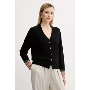 PS Paul Smith cardigan din lână culoarea negru, light, W2R-578N-T31327 imagine