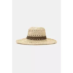 United Colors of Benetton palarie culoarea bej, 62NLDA016 imagine