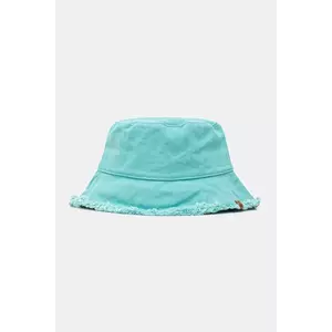 United Colors of Benetton pălărie din bumbac culoarea turcoaz, bumbac, 6IYP1A008 imagine