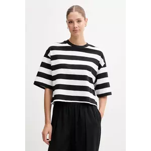 United Colors of Benetton tricou din bumbac culoarea negru, 32JPD10A5 imagine