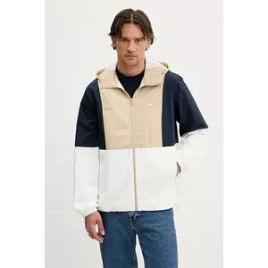 Tommy Jeans geacă culoarea bej, de tranzitie, DM0DM21393 imagine