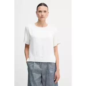 Sisley bluza femei, culoarea negru, neted imagine