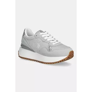 U.S. Polo Assn. sneakers BAYLE femei, culoarea argintiu, BAYLE003W/5NU1 imagine