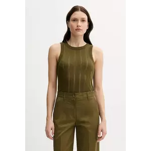 Sisley top culoarea verde, 31WELH00X imagine