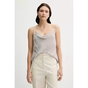 Sisley top culoarea gri, uni, 52BZLH01N imagine