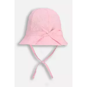 Coccodrillo pălărie din bumbac pentru copii culoarea roz, bumbac, ACCESSORIES SUMMER GIRL imagine