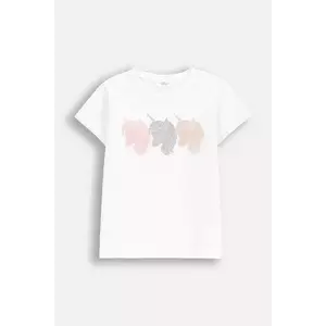 Coccodrillo tricou copii culoarea alb, EVERYDAY GIRL imagine