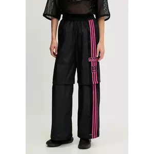 adidas Originals pantaloni de trening Woven Trackpant culoarea negru, cu imprimeu, JD0088 imagine