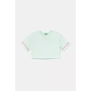 United Colors of Benetton tricou de bumbac pentru copii culoarea verde, 3096C10PC imagine