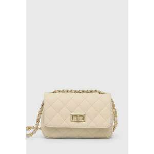 Answear Lab poseta de piele culoarea bej imagine