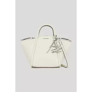 Karl Lagerfeld poșetă culoarea alb, A3W30260 imagine
