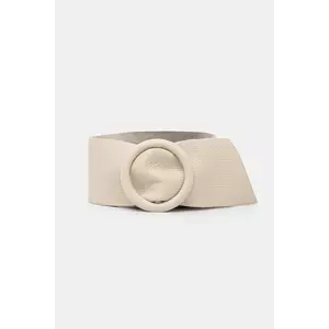 Answear Lab curea de piele culoarea bej imagine