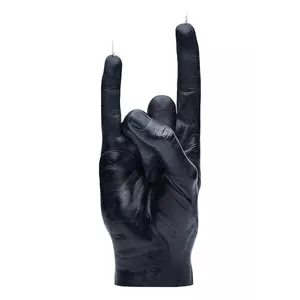 CandleHand lumânare decorativă You Rock 310 g culoarea negru imagine