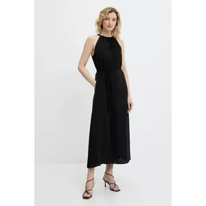 Answear Lab rochie culoarea negru, maxi, evazată imagine