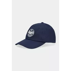 Hummel șapcă de baseball din bumbac culoarea bleumarin, cu imprimeu, 227578 imagine