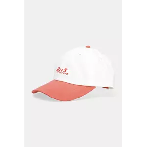 Hummel șapcă de baseball din bumbac culoarea alb, cu imprimeu, 227578 imagine