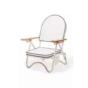 Business & Pleasure Co. scaun de plajă Rive White culoarea alb imagine
